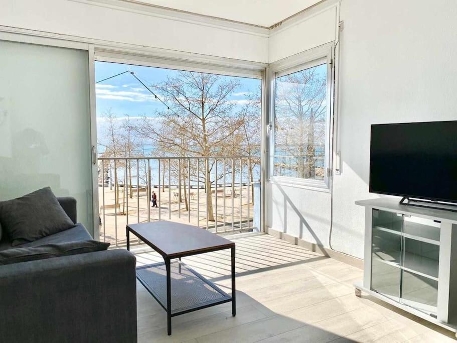 Estudio Frente Al Mar En Roses Con Vistas エクステリア 写真