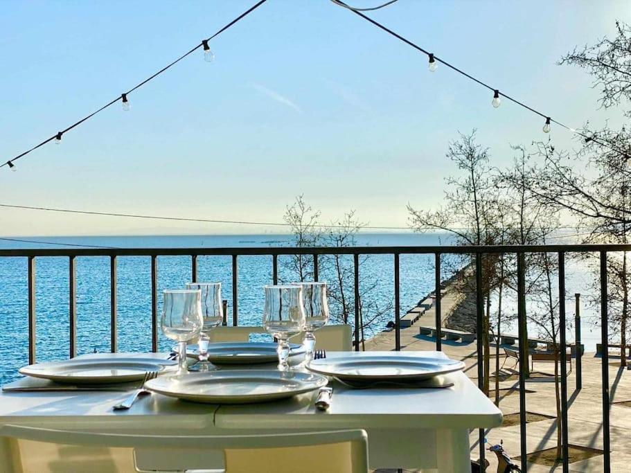 Estudio Frente Al Mar En Roses Con Vistas エクステリア 写真